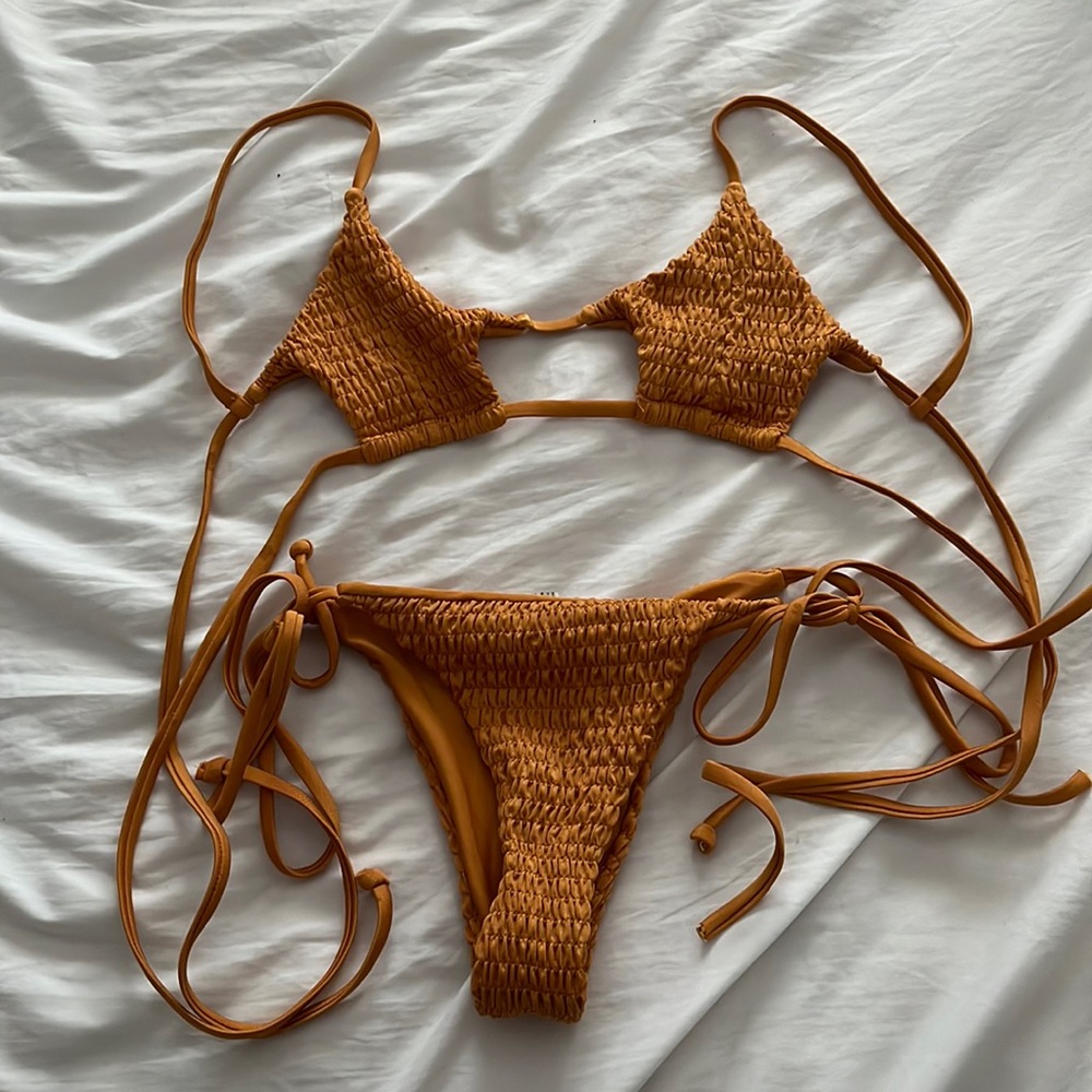 Orange Zaful Bikini